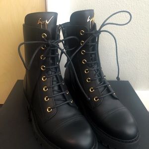 Guiseppe Zanotti Combat Boots